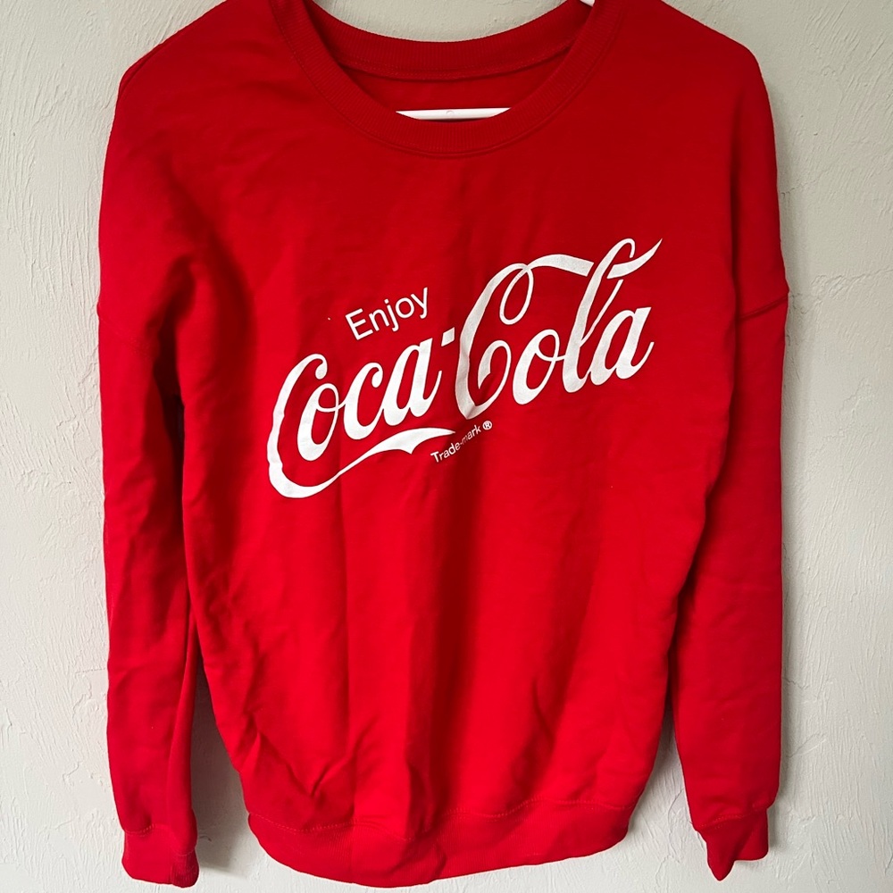 coca-cola sweatshirt